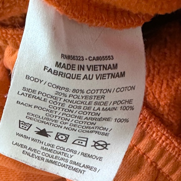 Nike Orange Classic Joggers - Picture 12 of 16